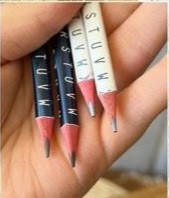 مداد سیاه پرودون طرح حروف