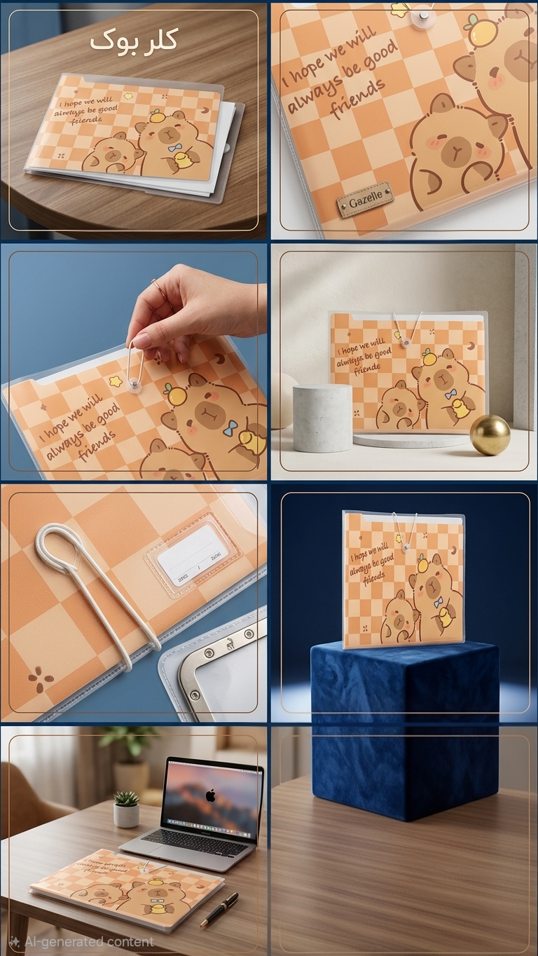 اکسپندینگ فایل افقی ( کلربوک)