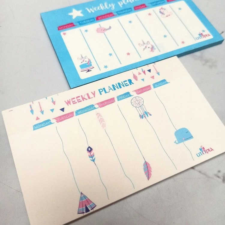 استیک نوت Weekly planner