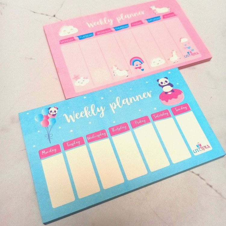 استیک نوت Weekly planner